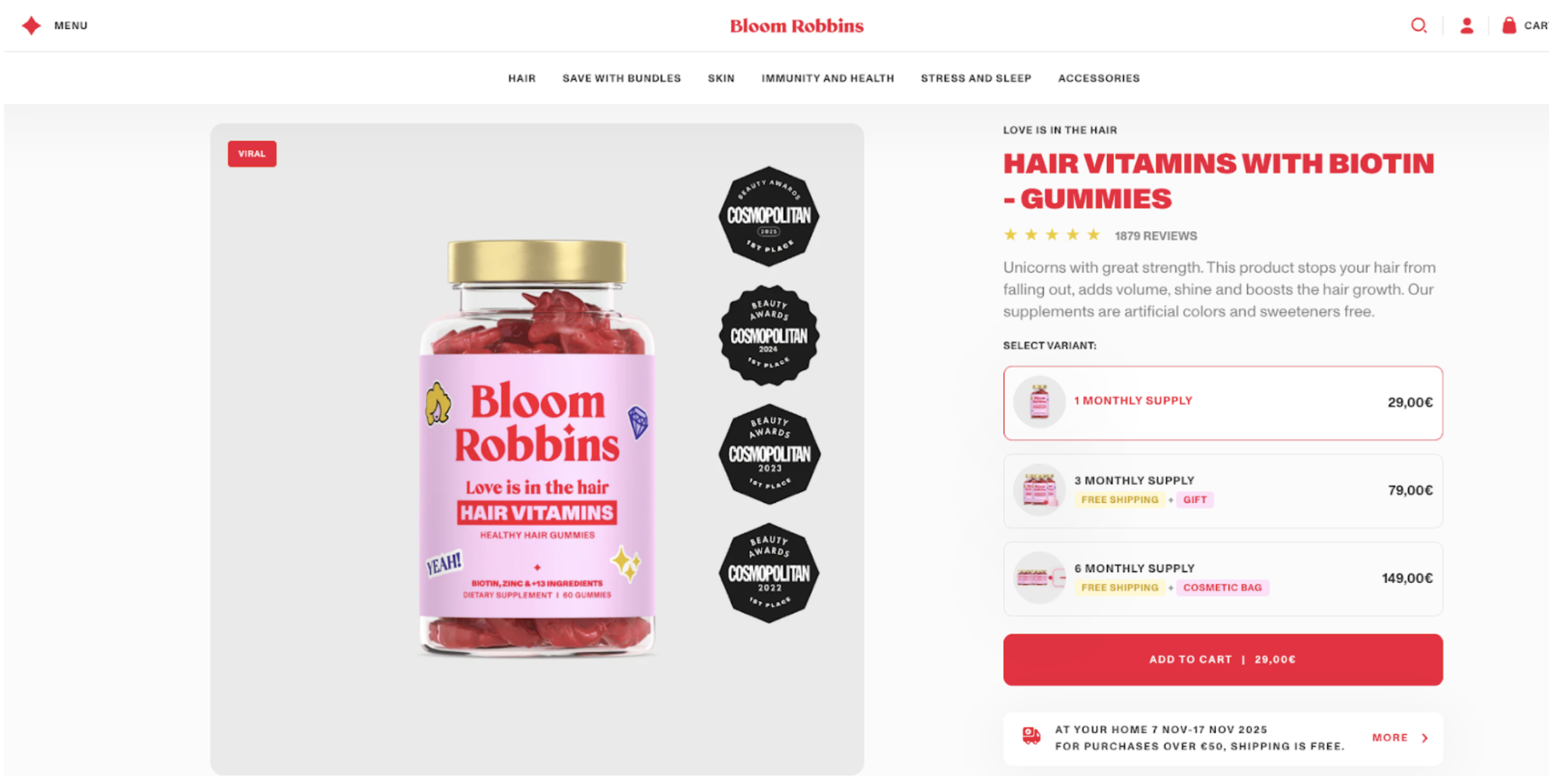 Bloom Robbins produkty